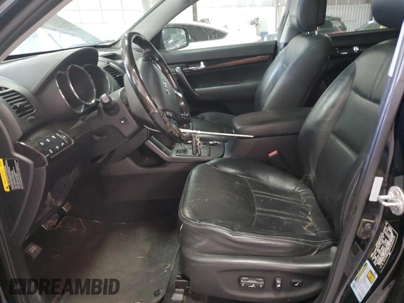 2012 Kia Sorento SX with VIN 5XYKWDA26CG286059, listed as a Copart auction lot 51709925 with 0 mi miles and Clean Title. Bid and sale history available at carsss.com. Image 7.