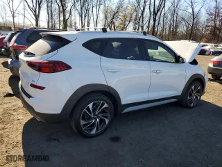 2021 Hyundai Tucson Sport with VIN KM8J3CAL4MU322222, listed as a Copart auction lot 79335514 with 0 mi miles and Salvage Title. Bid and sale history available at carsss.com. Image 3.