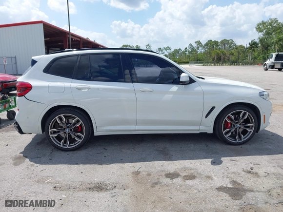 2021 BMW X3 M40i with VIN 5UXTY9C04M9G46876, listed as a IAAI auction lot 41965573 with 112,893 mi miles. Bid and sale history available at carsss.com. Image 13.