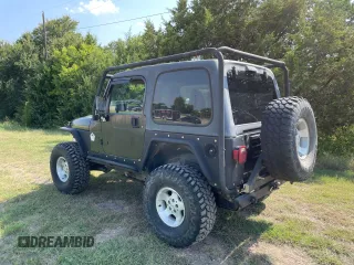 1999 Jeep Wrangler Sahara with VIN 1J4FY49S5XP496486, listed as a Copart auction lot 77263014 with 128,498 mi miles and Clean Title. Bid and sale history available at carsss.com. Image 3.