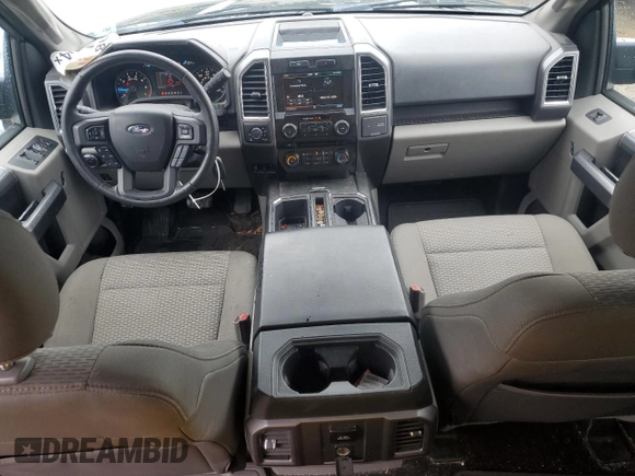 2015 Ford F-150 XLT with VIN 1FTEW1EF9FKD13777, listed as a Copart auction lot 47982534 with 165,364 mi miles and Salvage title. Bid and sale history available at DreamBid. Image 8.