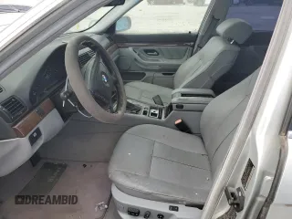 2001 BMW 7 Series 740iL with VIN WBAGH834X1DP26587, listed as a Copart auction lot 71174574 with 0 mi miles and Salvage Title. Bid and sale history available at carsss.com. Image 7.