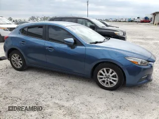 2017 Mazda 3 Sport with VIN 3MZBN1K75HM156082, listed as a Copart auction lot 76196434 with 43,578 mi miles and Salvage Title. Bid and sale history available at carsss.com. Image 4.
