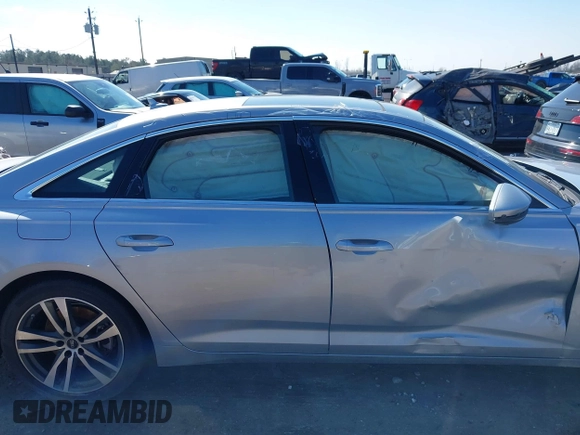 2023 Audi A6 Premium with VIN WAUD3BF26PN023919, listed as a IAAI auction lot 41615718 with 34,938 mi miles and . Bid and sale history available at DreamBid. Image 13.