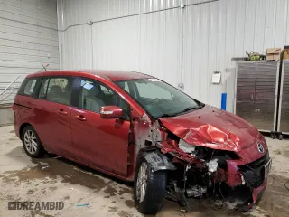 2013 Mazda Mazda5 Sport with VIN JM1CW2BL2D0162510, listed as a Copart auction lot 46626905 with 95,030 mi miles and Salvage Title. Bid and sale history available at carsss.com. Image 4.