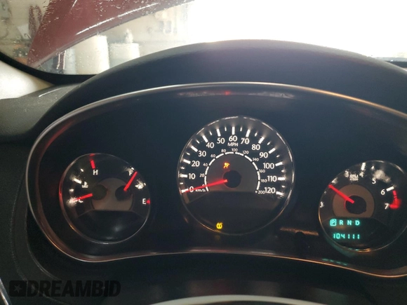 2014 Chrysler 200 LX z VIN 1C3CCBAG3EN132115, wystawiony jako Copart lot #44585945 z przebiegiem 104 111 mil mil oraz Szkoda całkowita • Salvage title. Historia ofert i sprzedaży dostępna na DreamBid. Obrazek 9.
