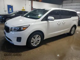 2016 Kia Sedona L with VIN KNDMA5C13G6145668, listed as a Copart auction lot 53304915 with 124,119 mi miles and Salvage Title. Bid and sale history available at carsss.com. Image 1.