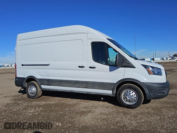 2023 Ford Transit Cargo with VIN 1FTBR2X81PKA29544, listed as a Copart auction lot 42618595 with 38,575 mi miles and Clean Title. Bid and sale history available at DreamBid. Image 4.