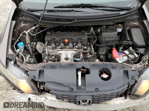 2015 Honda Civic Sedan LX with VIN 19XFB2F57FE248961, listed as a Copart auction lot 46112165 with 49,502 mi miles and Salvage Title. Bid and sale history available at carsss.com. Image 12.