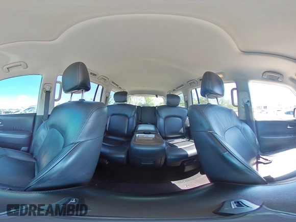 2017 Infiniti QX80 with VIN JN8AZ2NEXH9151613, listed as a Copart auction lot 55811025 with 286,125 mi miles and Salvage title. Bid and sale history available at DreamBid. Image 15.