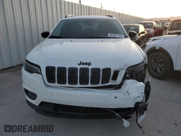 2023 Jeep Cherokee Altitude Lux with VIN 1C4PJMMB1PD103154, listed as a Copart auction lot 48181135 with 10,860 mi miles and Salvage Title. Bid and sale history available at carsss.com. Image 5.