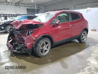 2017 Buick Encore Essence with VIN KL4CJGSBXHB216997, listed as a Copart auction lot 87928365 with 41,852 mi miles and Salvage Title. Bid and sale history available at carsss.com. Image 1.