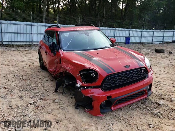 2024 MINI Countryman Cooper S with VIN WMZ53BR08R3R48394, listed as a Copart auction lot 70785384 with 32,453 mi miles and Salvage Title. Bid and sale history available at carsss.com. Image 10.
