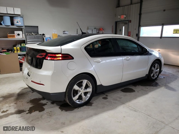 2011 Chevrolet Volt with VIN 1G1RD6E42BU102415, listed as a Copart auction lot 52545165 with 145,540 mi miles and Salvage Title. Bid and sale history available at carsss.com. Image 3.