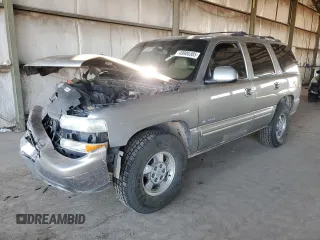 2000 Chevrolet Tahoe LT with VIN 1GNEK13T2YJ202752, listed as a Copart auction lot 49900385 with Not provided miles and Salvage title. Bid and sale history available at DreamBid. Image 1.