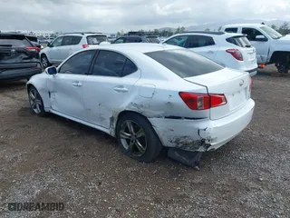 2012 Lexus IS 250 with VIN JTHBF5C26C5163422, listed as a IAAI auction lot 41924086 with 140,940 mi miles. Bid and sale history available at carsss.com. Image 3.