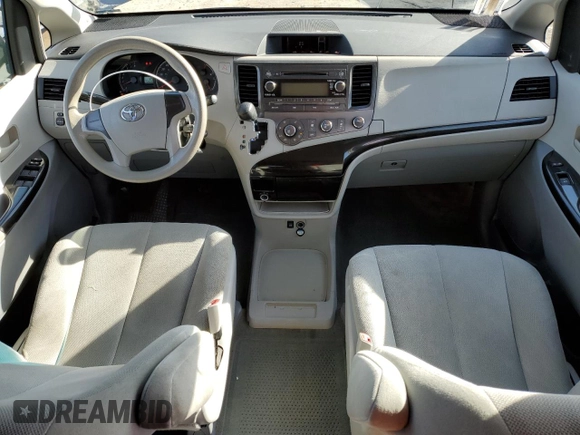 2012 Toyota Sienna with VIN 5TDZK3DC9CS205163, listed as a Copart auction lot 88674625 with 159,635 mi miles and Salvage title. Bid and sale history available at DreamBid. Image 8.
