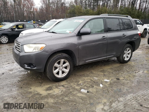 2008 Toyota Highlander with VIN JTEES41A682003835, listed as a Copart auction lot 49310574 with 161,122 mi miles and Salvage title. Bid and sale history available at DreamBid. Image 1.