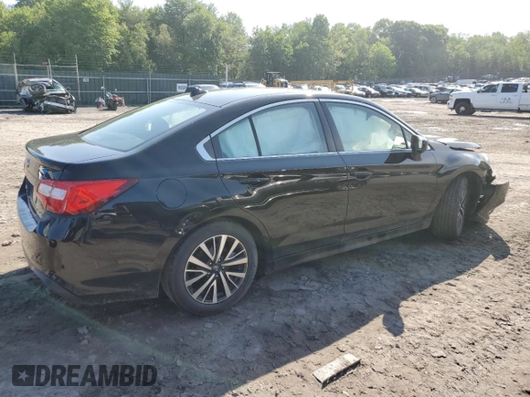 2019 Subaru Legacy Premium with VIN 4S3BNAF64K3021026, listed as a Copart auction lot 55606764 with 156,413 mi miles and Salvage Title. Bid and sale history available at DreamBid. Image 3.