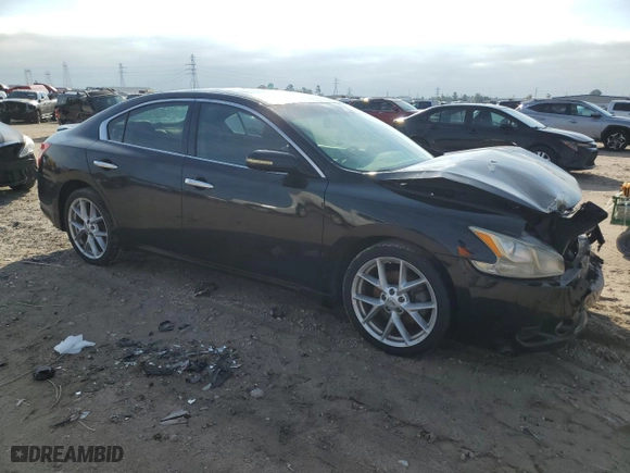 2009 Nissan Maxima 3.5 SV with VIN 1N4AA51EX9C852883, listed as a Copart auction lot 84206414 with 270,191 mi miles and Salvage Title. Bid and sale history available at carsss.com. Image 4.