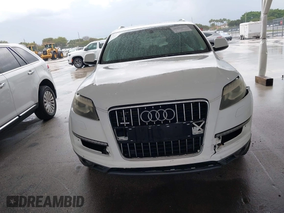 2010 Audi Q7 Premium Plus with VIN WA1LYAFE6AD007604, listed as a IAAI auction lot 41955633 with 240,433 mi miles and . Bid and sale history available at DreamBid. Image 6.