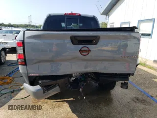 2022 Nissan Frontier S with VIN 1N6ED1EK0NN691001, listed as a Copart auction lot 62477834 with 22,481 mi miles and Salvage Title. Bid and sale history available at carsss.com. Image 6.