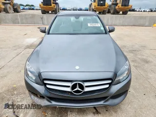 2017 Mercedes-Benz C 300 with VIN 55SWF4JB0HU231721, listed as a Copart auction lot 59524015 with 103,995 mi miles and Salvage title. Bid and sale history available at DreamBid. Image 5.