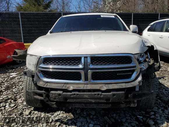 2012 Dodge Durango SXT with VIN 1C4RDJAG4CC111666, listed as a Copart auction lot 50459925 with 184,892 mi miles and Salvage title. Bid and sale history available at DreamBid. Image 5.