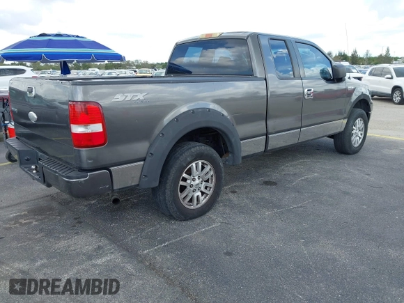 2007 Ford F-150 STX with VIN 1FTRX14W97FB49702, listed as a IAAI auction lot 41566306 with 236,003 mi miles. Bid and sale history available at carsss.com. Image 4.