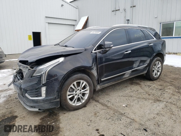2020 Cadillac XT5 Premium Luxury AWD with VIN 1GYKNDRS6LZ131191, listed as a Copart auction lot 48476555 with 101,320 mi miles and Salvage Title. Bid and sale history available at DreamBid. Image 1.