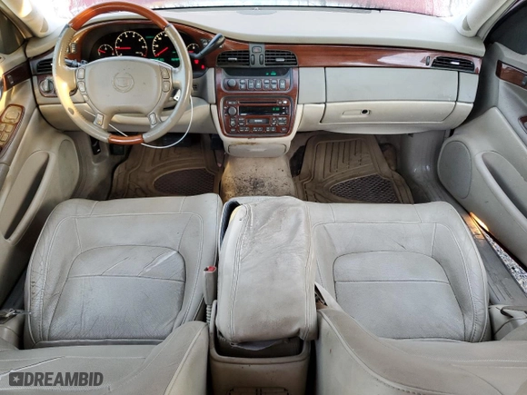 2005 Cadillac DeVille DHS with VIN 1G6KE57Y95U239407, listed as a Copart auction lot 81643834 with 153,199 mi miles and Salvage Title. Bid and sale history available at carsss.com. Image 8.