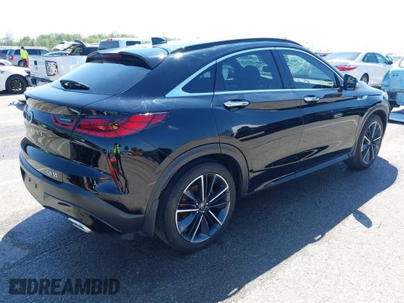 2023 Infiniti QX55 Essential z VIN 3PCAJ5KR0PF117311, wystawiony jako IAAI lot #42050398 z przebiegiem 16 028 mil mil oraz . Historia ofert i sprzedaży dostępna na DreamBid. Obrazek 4.