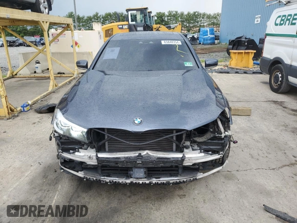 2017 BMW 7 Series 740i xDrive with VIN WBA7E4C32HGU99963, listed as a Copart auction lot 65848354 with 99,396 mi miles and Salvage Title. Bid and sale history available at carsss.com. Image 5.