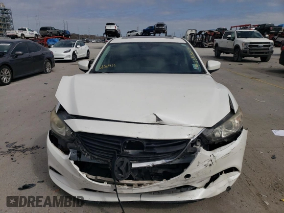 2017 Mazda 6 Touring with VIN JM1GL1V56H1148949, listed as a Copart auction lot 42053225 with 71,546 mi miles and Salvage Title. Bid and sale history available at DreamBid. Image 5.
