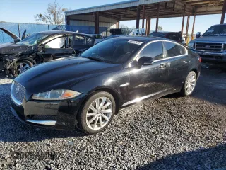2013 Jaguar XF I4 RWD with VIN SAJWA0ES9DPS98337, listed as a Copart auction lot 88045425 with 144,928 mi miles and Salvage Title. Bid and sale history available at carsss.com. Image 1.