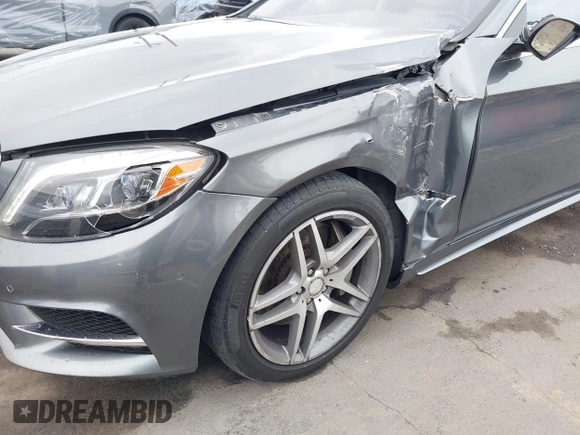 2016 Mercedes-Benz S 550 with VIN WDDUG8CB5GA253334, listed as a IAAI auction lot 42087794 with 91,315 mi miles and . Bid and sale history available at carsss.com. Image 6.
