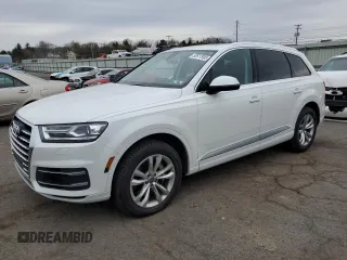 2017 Audi Q7 Premium Plus with VIN WA1LAAF7XHD025815, listed as a Copart auction lot 52517995 with 129,169 mi miles and Clean Title. Bid and sale history available at carsss.com. Image 1.
