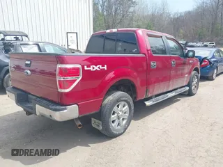 2013 Ford F-150 XL with VIN 1FTFW1ET7DFD87683, listed as a IAAI auction lot 42157395 with 185,649 mi miles. Bid and sale history available at carsss.com. Image 4.