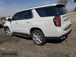 2023 Chevrolet Tahoe High Country with VIN 1GNSKTKL9PR550192, listed as a Copart auction lot 73038414 with 7,968 mi miles and Salvage Title. Bid and sale history available at carsss.com. Image 2.