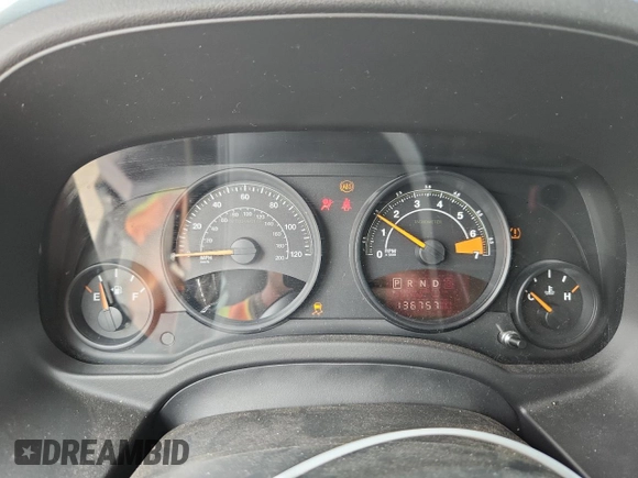 2017 Jeep Patriot Sport SE with VIN 1C4NJPBA7HD122697, listed as a Copart auction lot 57987315 with 136,757 mi miles and Salvage title. Bid and sale history available at DreamBid. Image 9.