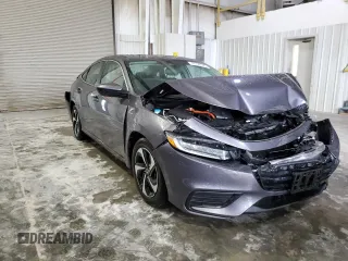 2022 Honda Insight EX with VIN 19XZE4F56NE015507, listed as a Copart auction lot 47799345 with 28,035 mi miles and Salvage Title. Bid and sale history available at carsss.com. Image 4.