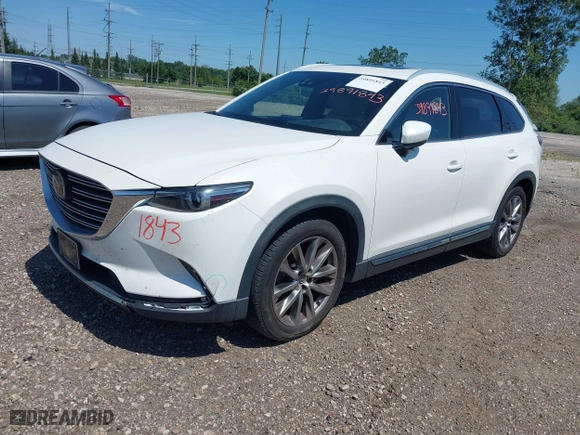 2016 Mazda CX-9 Grand Touring with VIN JM3TCBDY7G0125708, listed as a IAAI auction lot 39891843 with 133,988 mi miles. Bid and sale history available at carsss.com. Image 19.