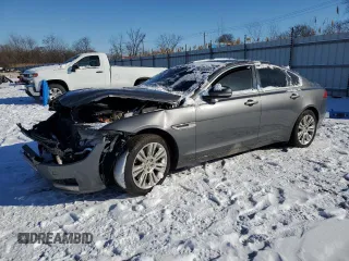 2018 Jaguar XF with VIN SAJBJ4EV6JCY56096, listed as a Copart auction lot 86593884 with 56,896 mi miles and Salvage Title. Bid and sale history available at DreamBid. Image 1.
