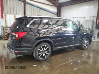 2021 Honda Pilot Touring 8-Passenger with VIN 5FNYF6H96MB040050, listed as a Copart auction lot 53533115 with 38,006 mi miles and Salvage title. Bid and sale history available at DreamBid. Image 3.
