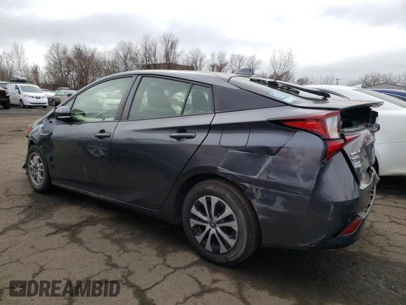 2021 Toyota Prius LE with VIN JTDL9MFU4M3026237, listed as a Copart auction lot 49271085 with 42,419 mi miles and Salvage title. Bid and sale history available at DreamBid. Image 2.
