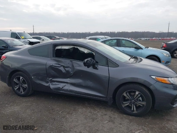 2014 Honda Civic Coupe EX with VIN 2HGFG3B89EH503895, listed as a IAAI auction lot 41046352 with NaN miles. Bid and sale history available at carsss.com. Image 13.