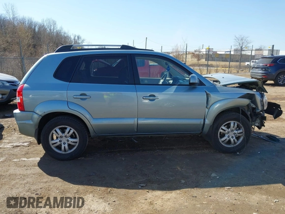 2006 Hyundai Tucson GLS with VIN KM8JN12D76U370922, listed as a IAAI auction lot 41800574 with 133,247 mi miles. Bid and sale history available at carsss.com. Image 13.