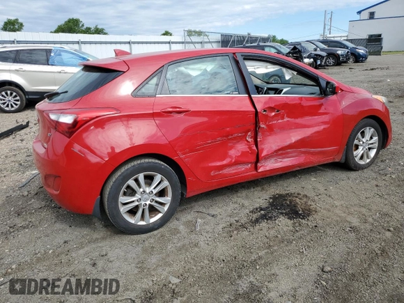 2013 Hyundai Elantra GT with VIN KMHD35LE0DU027349, listed as a Copart auction lot 58259844 with 169,161 mi miles and Salvage Title. Bid and sale history available at carsss.com. Image 3.