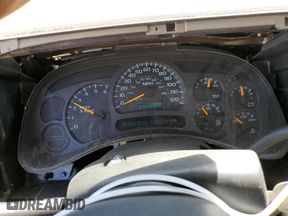2003 Chevrolet Avalanche with VIN 3GNEK13T83G201485, listed as a Copart auction lot 61097094 with 120,113 mi miles and Salvage Title. Bid and sale history available at carsss.com. Image 9.