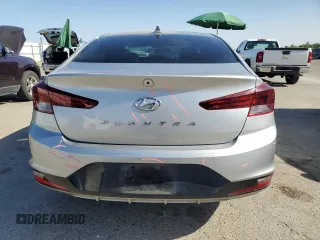 2020 Hyundai Elantra SEL with VIN 5NPD84LF5LH589099, listed as a Copart auction lot 61790105 with 99,990 mi miles and Salvage title. Bid and sale history available at DreamBid. Image 6.